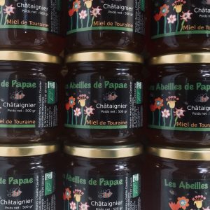 Miel de châtaignier,bio, Indre et Loire